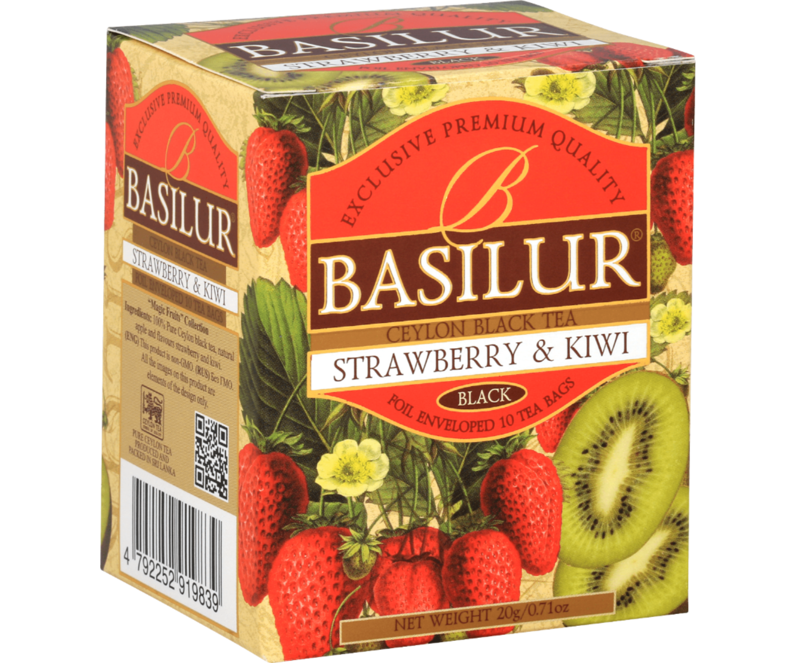 Fraise & Kiwi - 10 Sachets