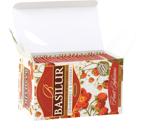 Infusion Fraise & Framboise - 25 sachets